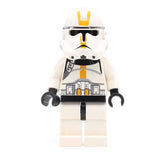 LEGO sw0128a - Clone Trooper Episode 3 Yellow Markings, No Pauldron